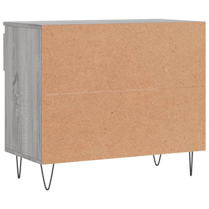 vidaXL Armoire à chaussures Sonoma gris 70x36x60 cm Bois d'ingénierie