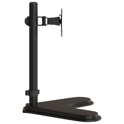 vidaXL Support de moniteur noir acier VESA 75/100 mm