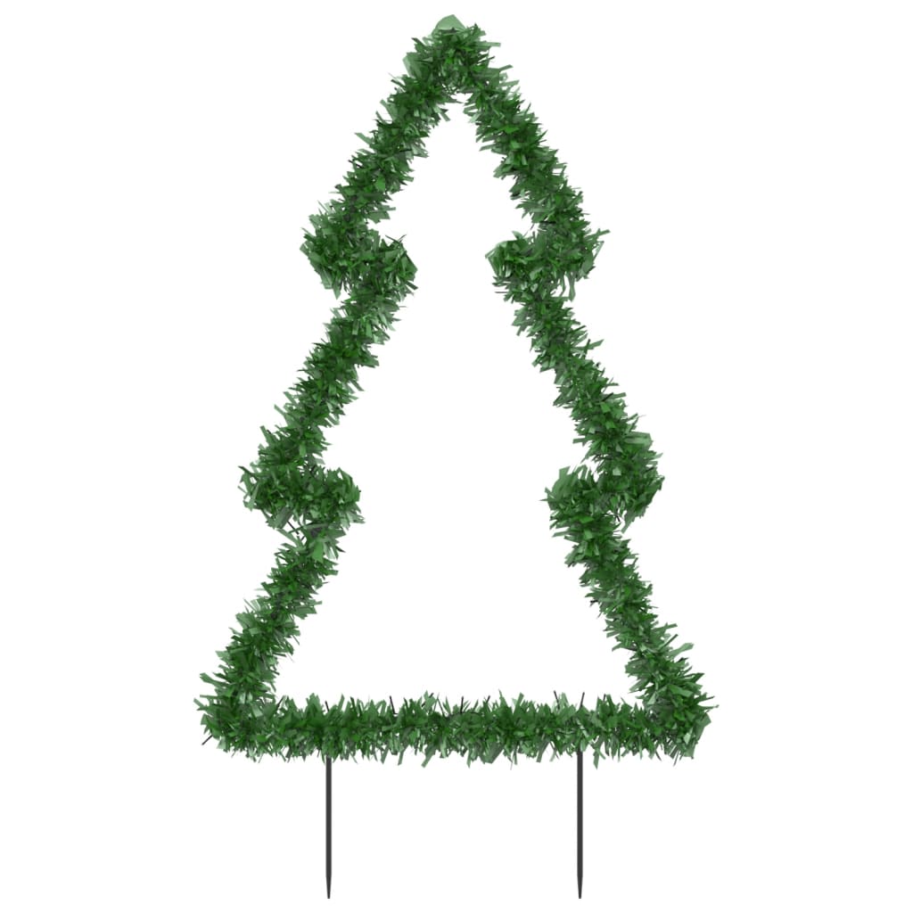 vidaXL Décoration lumineuse arbre de Noël avec piquets 115 LED 90 cm