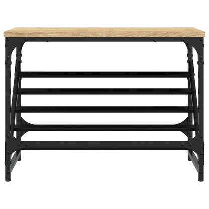vidaXL Étagère à chaussures chêne sonoma 60x30x45 cm bois d'ingénierie