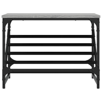 vidaXL Étagère à chaussures sonoma gris 60x30x45 cm bois d'ingénierie