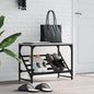 vidaXL Étagère à chaussures sonoma gris 60x30x45 cm bois d'ingénierie