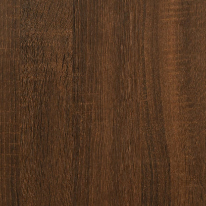 vidaXL Étagère à chaussures chêne marron 60x30x45 cm bois d'ingénierie