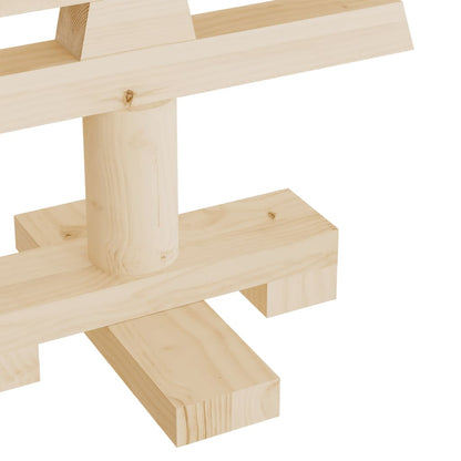 vidaXL Arbre de Noël en bois pour décoration 60 cm bois massif de pin