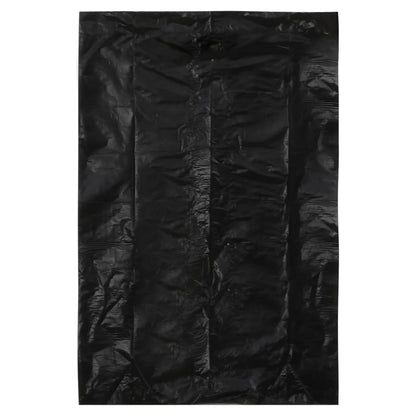 vidaXL Sacs à crottes pour chiens 750 pcs noir 30x20 cm PE