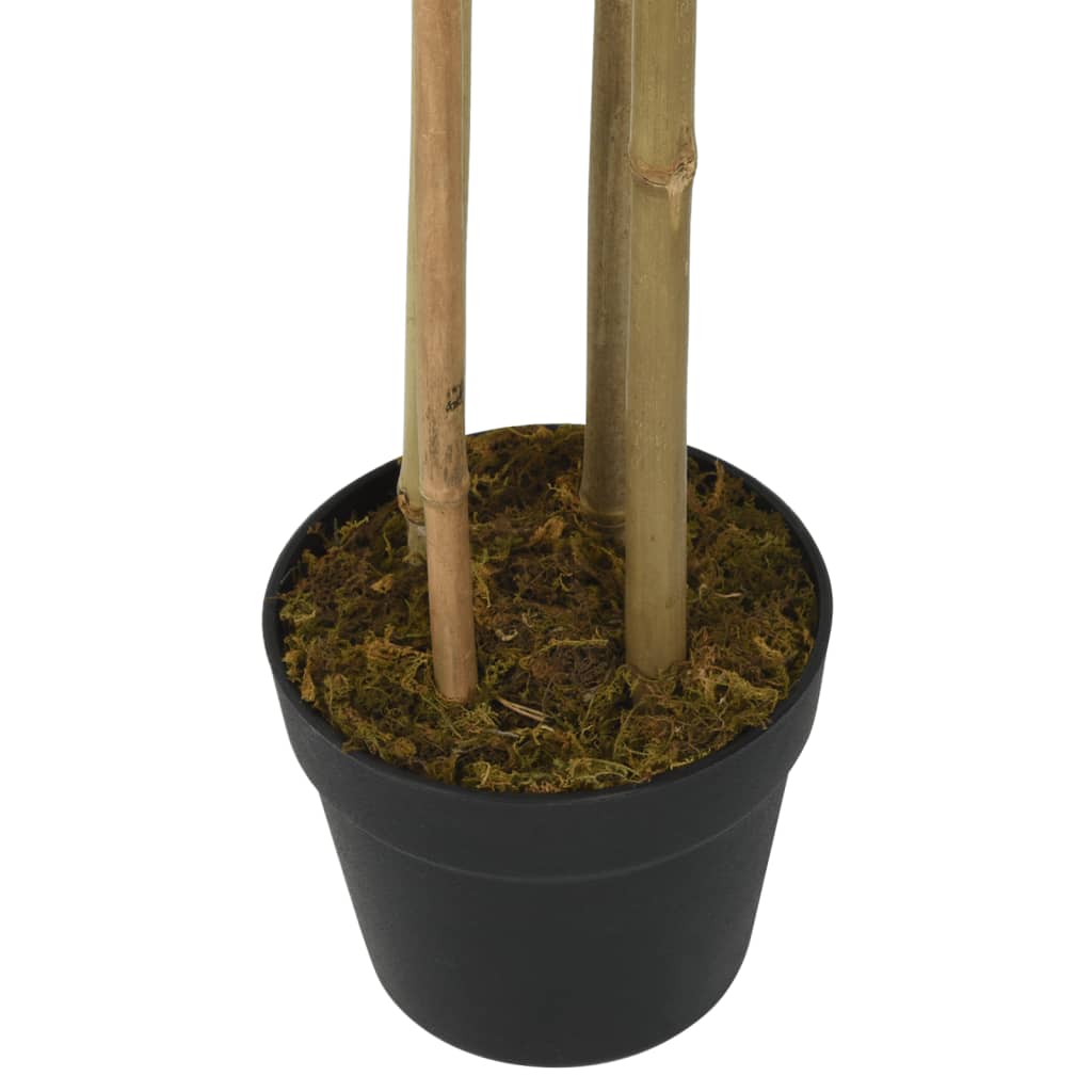vidaXL Bambou artificiel 760 feuilles 120 cm vert