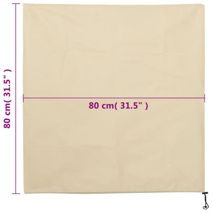 vidaXL Housses de protection pour plantes avec cordon de serrage 4 pcs