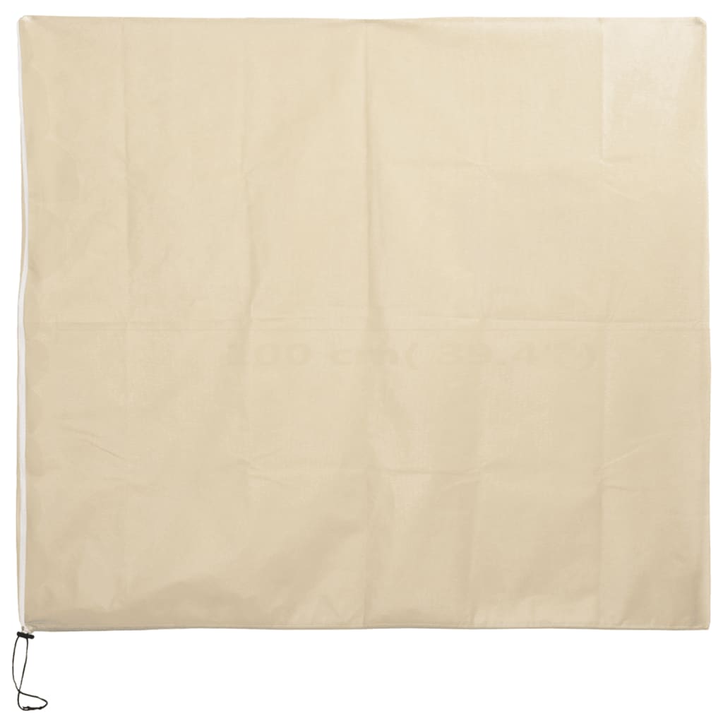 vidaXL Housse de protection pour plantes avec fermeture éclair 70 g/m²