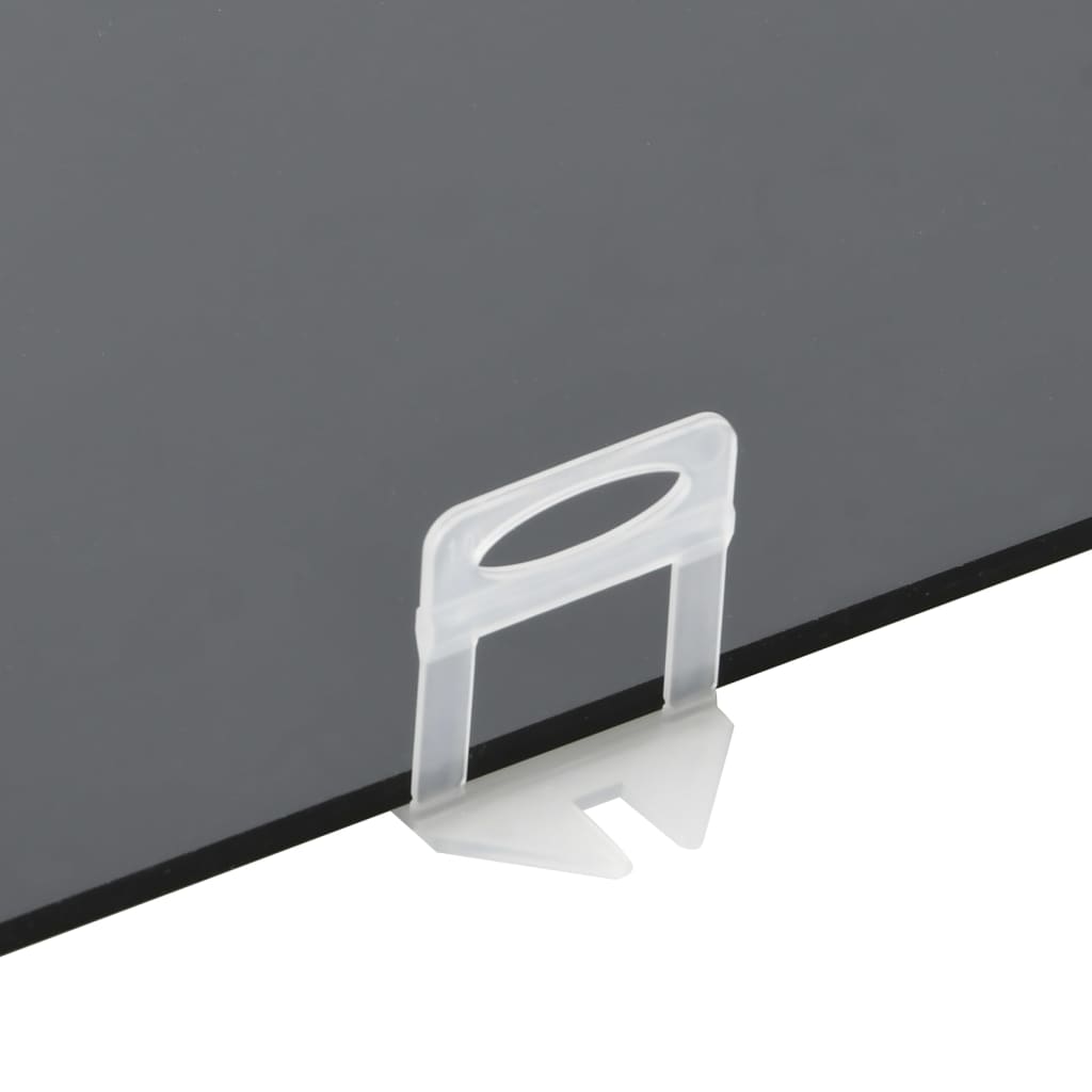 vidaXL Clips de nivellement de carreaux 250 pcs 1 mm