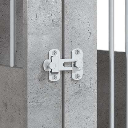 vidaXL Meuble de cage pour chiens gris béton 55x80x68 cm