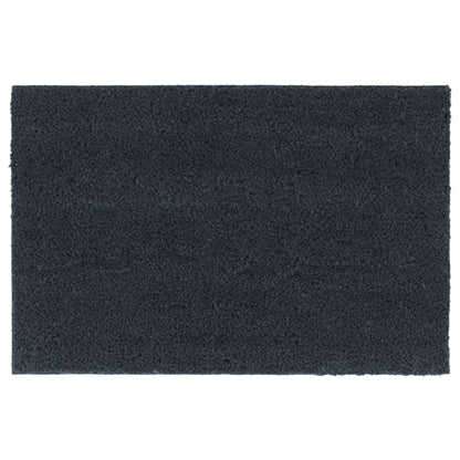 vidaXL Tapis de porte 5 pcs gris foncé 40x60 cm fibre de coco touffeté