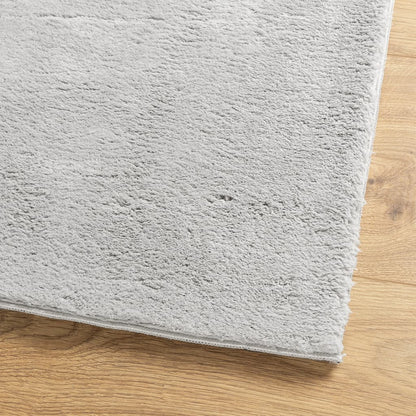 vidaXL Tapis HUARTE à poils courts doux et lavable gris 60x110 cm