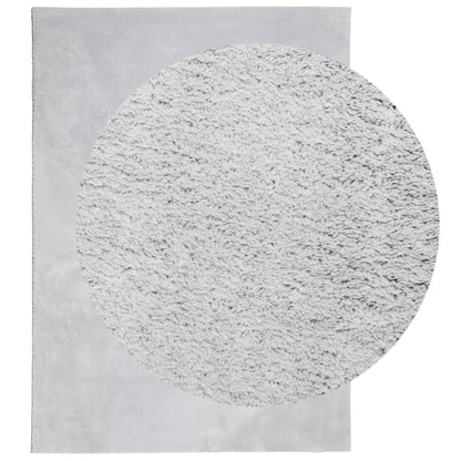 vidaXL Tapis HUARTE à poils courts doux et lavable gris 160x230 cm