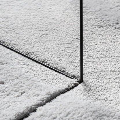 vidaXL Tapis HUARTE à poils courts doux et lavable gris 160x230 cm