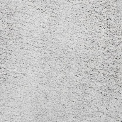 vidaXL Tapis HUARTE à poils courts doux et lavable gris Ø 100 cm