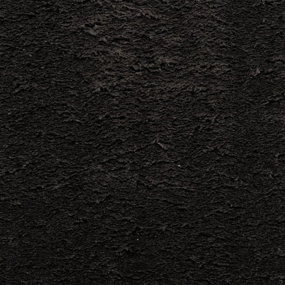 vidaXL Tapis HUARTE à poils courts doux et lavable noir 160x230 cm