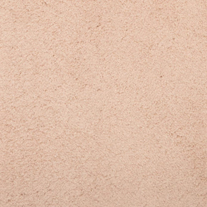 vidaXL Tapis HUARTE à poils courts doux lavable rouge clair 80x250 cm