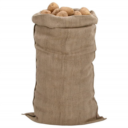 vidaXL Sacs en jute 10 pcs 65x135 cm 100 % jute 340 g/m²