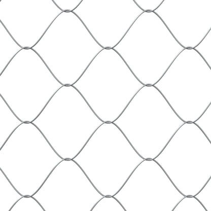vidaXL Cage pour chien avec porte gris 2x2x1,5 m acier galvanisé