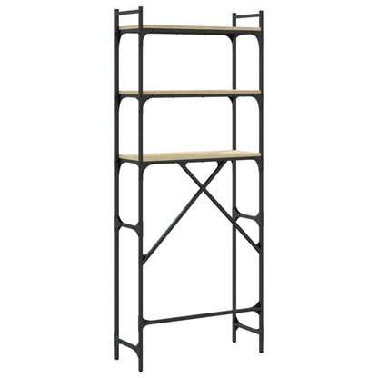 vidaXL Étagère de lave-linge chêne sonoma 67x25x163 cm bois ingénierie