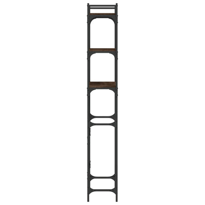 vidaXL Étagère de lave-linge chêne marron 67x25x163 cm bois ingénierie