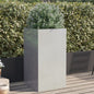 vidaXL Jardinière argenté 42x38x75 cm acier inoxydable
