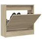 vidaXL Armoire à chaussures chêne sonoma 60x21x57 cm bois d'ingénierie