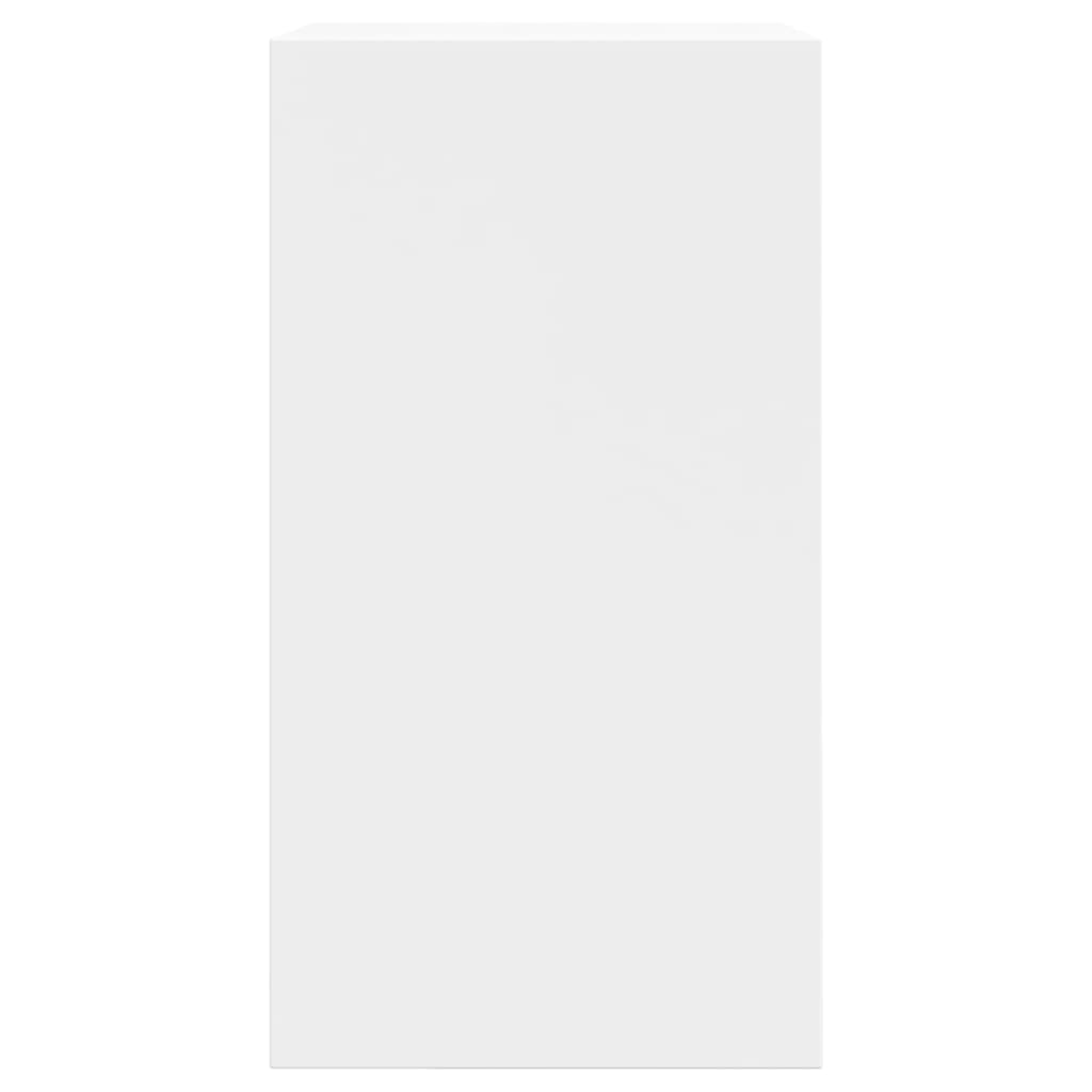vidaXL Armoire à chaussures blanc 60x34x63,5 cm bois d'ingénierie