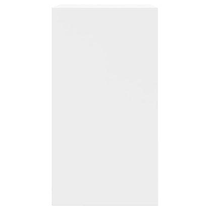 vidaXL Armoire à chaussures blanc 60x34x63,5 cm bois d'ingénierie