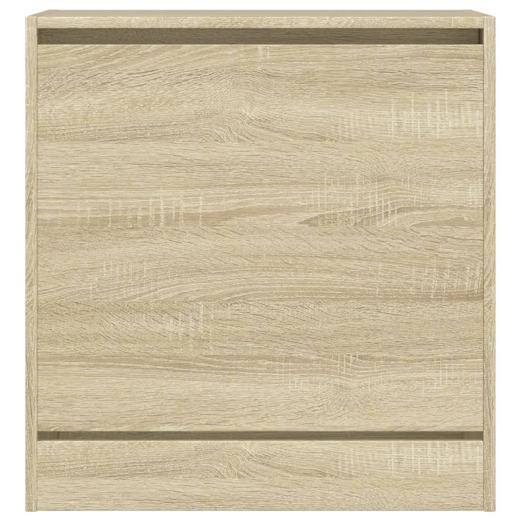 vidaXL Armoire à chaussures chêne sonoma 60x34x63,5 cm bois ingénierie
