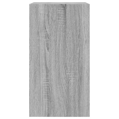 vidaXL Meuble à chaussures sonoma gris 60x34x63,5 cm bois d'ingénierie