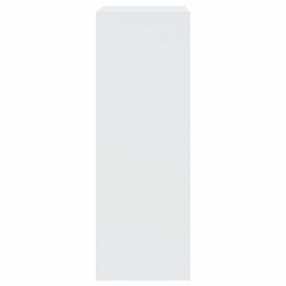 vidaXL Armoire à chaussures blanc 60x34x96,5 cm bois d'ingénierie