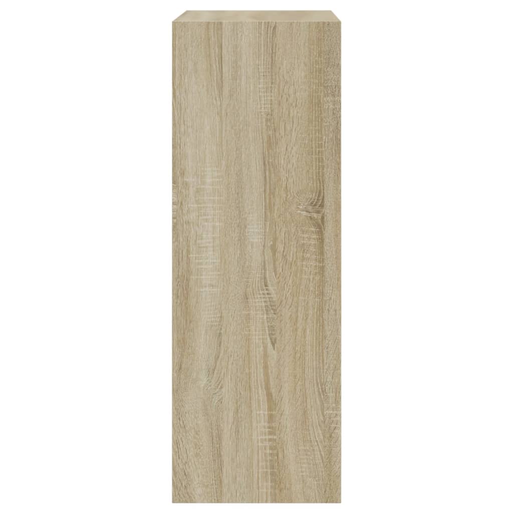 vidaXL Armoire à chaussures chêne sonoma 60x34x96,5 cm bois ingénierie
