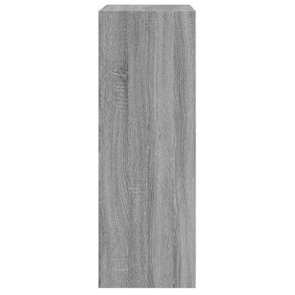 vidaXL Armoire à chaussures sonoma gris 60x34x96,5cm bois d'ingénierie