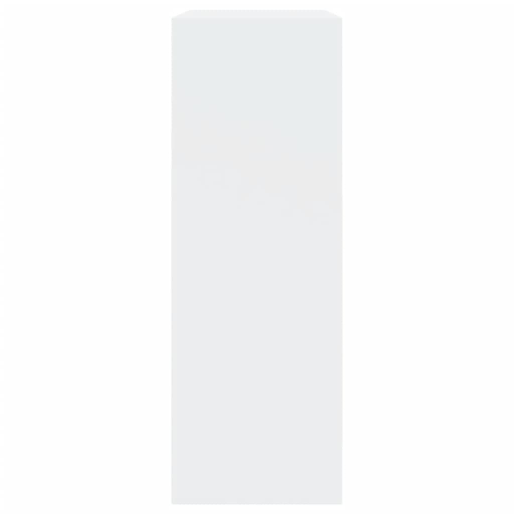 vidaXL Armoire à chaussures blanc 80x34x96,5 cm bois d'ingénierie