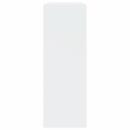 vidaXL Armoire à chaussures blanc 80x34x96,5 cm bois d'ingénierie