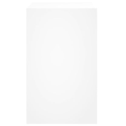 vidaXL Armoire à chaussures blanc 60x42x69 cm bois d'ingénierie