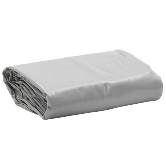 vidaXL Bâche gris 5x5 m 600 g/m²