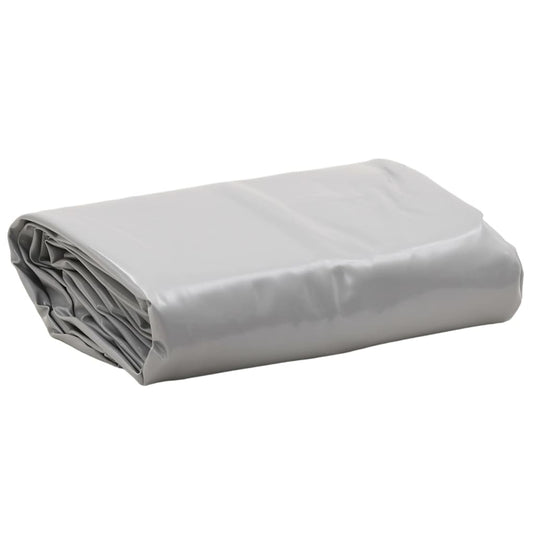 vidaXL Bâche gris 5x7 m 600 g/m²