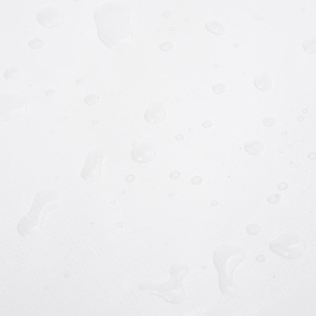 vidaXL Bâche blanc 5x6 m 600 g/m²