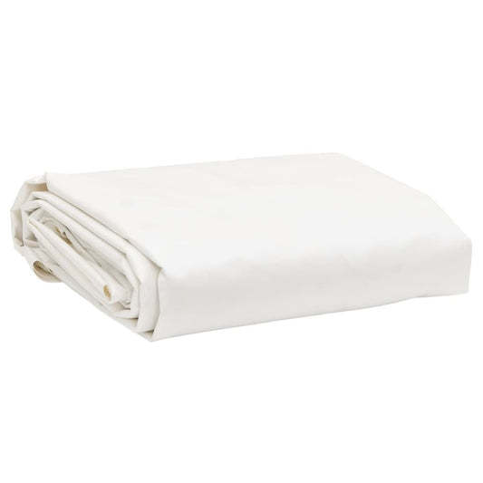 vidaXL Bâche blanc 5x7 m 600 g/m²