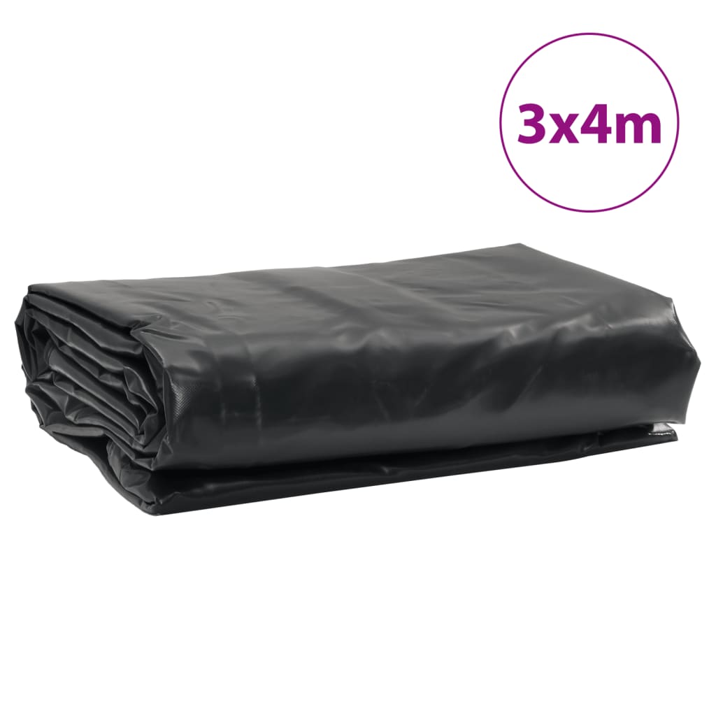 vidaXL Bâche anthracite 3x4 m 600 g/m²