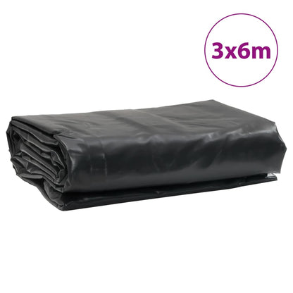 vidaXL Bâche anthracite 3x6 m 600 g/m²