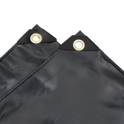 vidaXL Bâche anthracite 4x4 m 600 g/m²