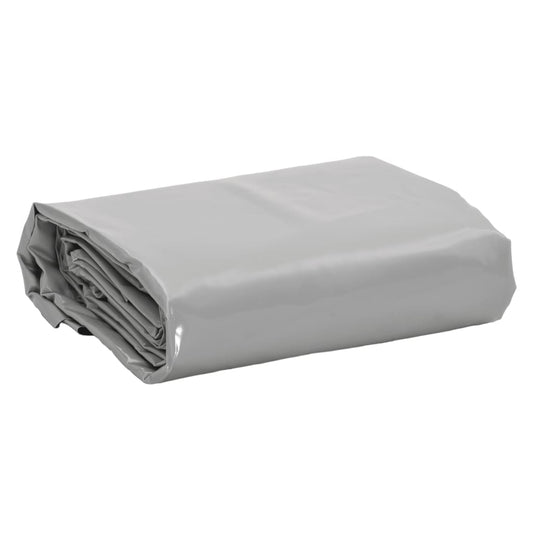 vidaXL Bâche gris 4x5 m 600 g/m²
