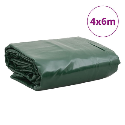 vidaXL Bâche vert 4x6 m 600 g/m²