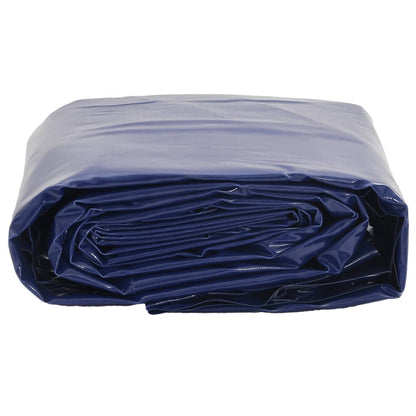 vidaXL Bâche bleu 1,5x10 m 600 g/m²