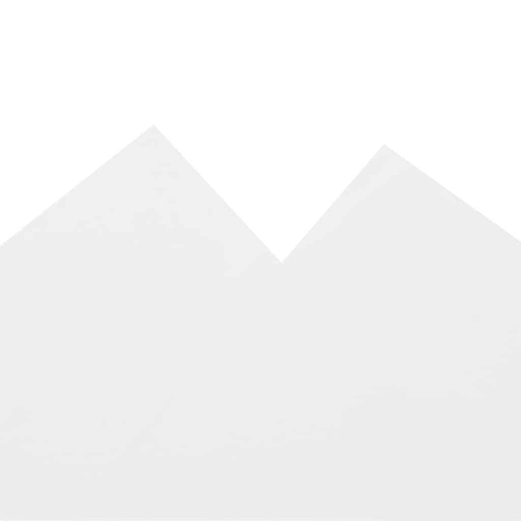 vidaXL Bâche blanc 4x4 m 600 /m²