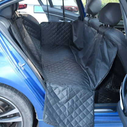 vidaXL Housse de siège de voiture pour chien noir 137x46x50 cm