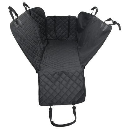 vidaXL Housse de siège de voiture pour chien noir 137x46x50 cm